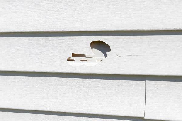 Cost of White Vinyl Siding Repair in Columbus